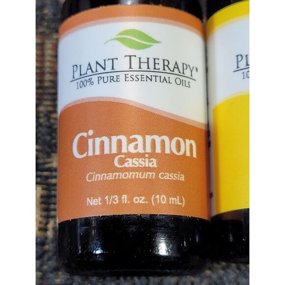 Plant Therapy Cinnamon,  Lemon, Rosemary Essential Oils- Set of 3- NIB - Picture 3 of 5